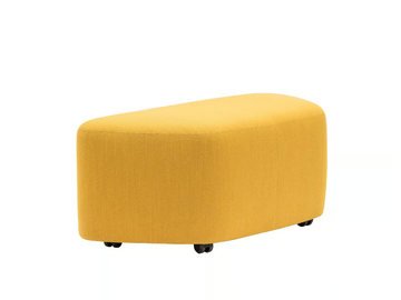 IN OUT OFFICE RS2263 - Fabric pouf with castors by Andreu World - view 2